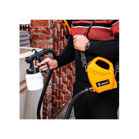 Краскопульт электрический DEKO SG750DK, 800 мл, 750Вт - фото 7