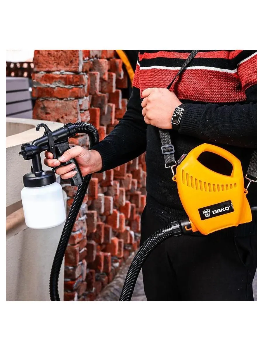 Краскопульт электрический DEKO SG750DK, 800 мл, 750Вт - фото 7