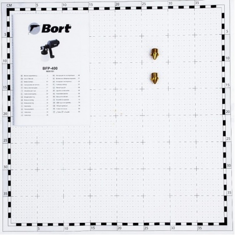 Краскораспылитель электрический Bort BFP-400 - фото 3