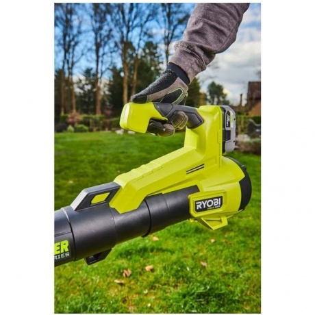 Воздуходувка бесщеточная Ryobi 18В RY18BLXC-140 5133005357 - фото 5