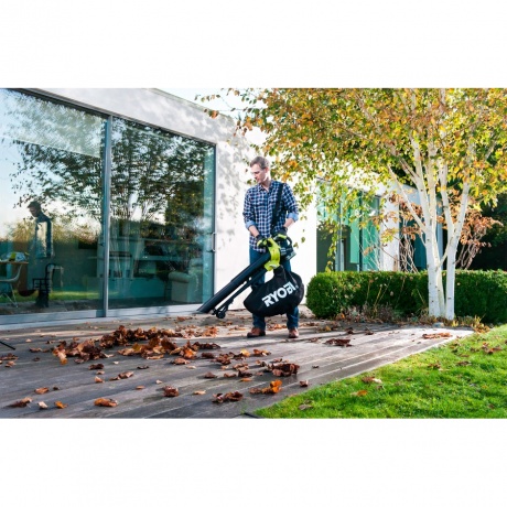 Воздуходувка бесщеточная Ryobi ONE+ OBV18 5133003661 - фото 11