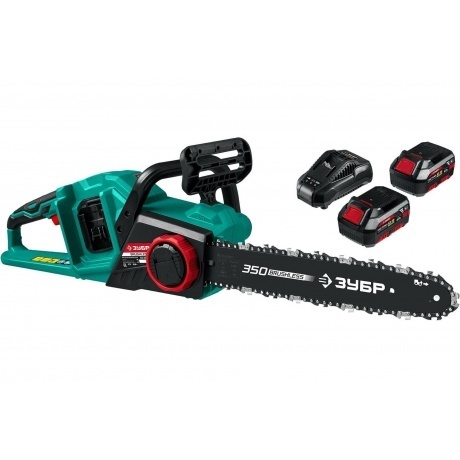 Пила цепная бесщеточная ЗУБР С1-18 36 В 35 см шина 2х18 В АКБ 4 Ач ПЦЛ-3635-42 16070₽