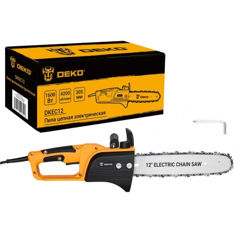 Пила цепная электрическая DEKO DKEC12, 1600Вт 065-1213