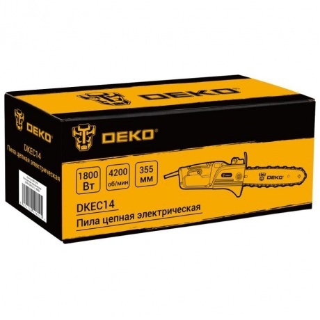 Пила цепная электрическая DEKO DKEC14, 1800Вт 065-1214 - фото 4