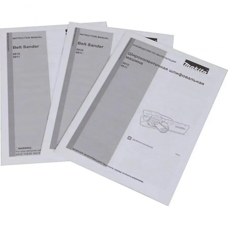 Ленточная шлифовальная машина Makita 9911K 650Вт (ширина ленты 76мм) - фото 13