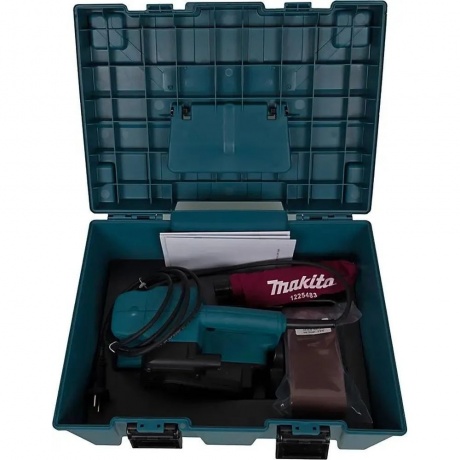 Ленточная шлифовальная машина Makita 9911K 650Вт (ширина ленты 76мм) - фото 15