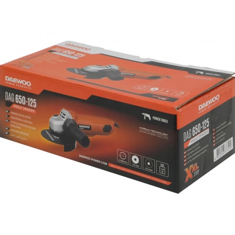 Машина шлифовальная угловая Daewoo DAG 650-125 - фото 17