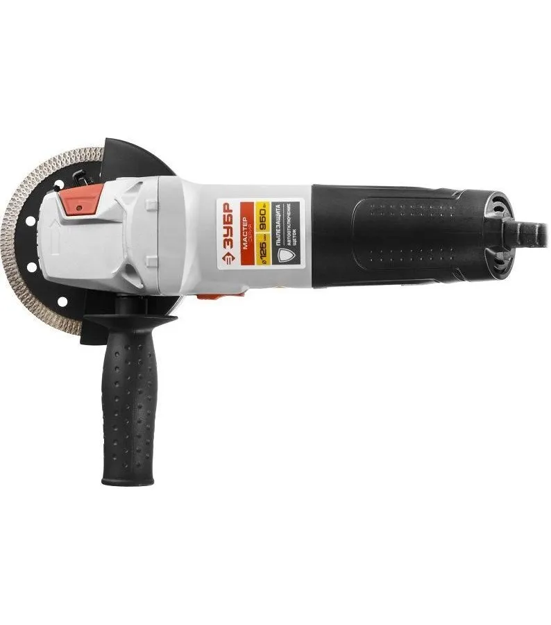 Машина шлифовальная угловая Зубр УШМ-125-950 М3 - фото 2