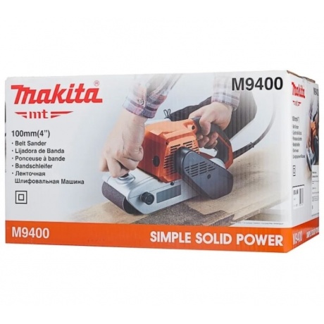 Машина шлифовальная ленточная Makita M9400 - фото 6