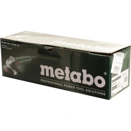 Машина шлифовальная угловая Metabo W 650-125 (603602010) - фото 12