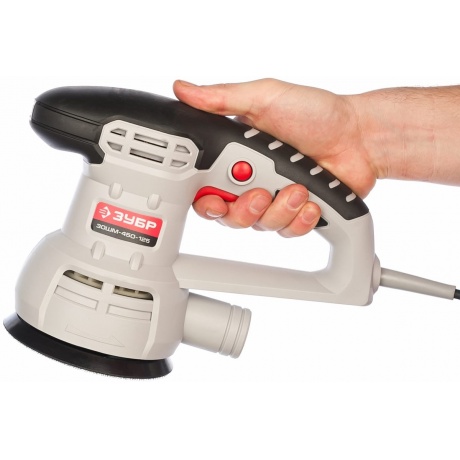 Машина шлифовальная орбитальная Зубр ЗОШМ-450-125 - фото 11