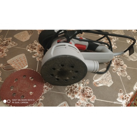 Машина шлифовальная орбитальная Зубр ЗОШМ-450-125 - фото 18