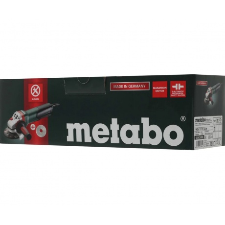 Машина шлифовальная угловая Metabo WEV 11-125 Quick (603625000) - фото 14