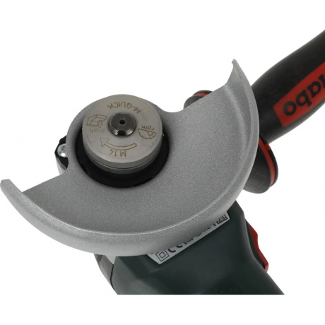 Машина шлифовальная угловая Metabo WEV 11-125 Quick (603625000) - фото 9