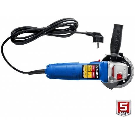 Машина углошлифовальная ЗУБР Профессионал УШМ-П125-1500 ЭПСТ - фото 2