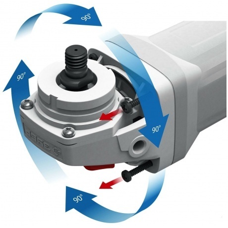 Машина углошлифовальная ЗУБР Профессионал УШМ-П125-1500 ЭПСТ - фото 6
