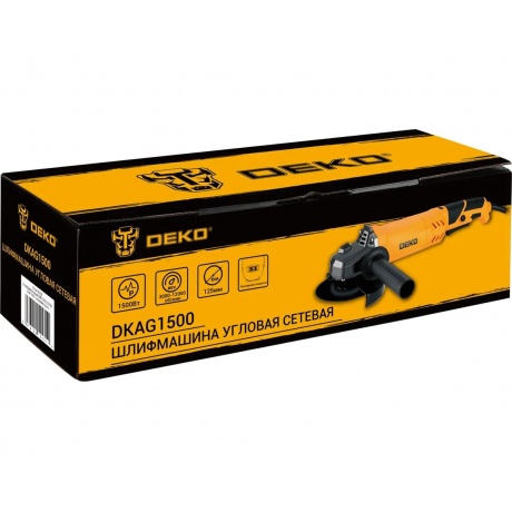 Углошлифовальная машина (УШМ) DEKO DKAG1500 - фото 6