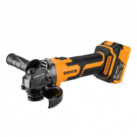 Углошлифовальная машина DEKO DKAG20-125, 2х4.0 Ач - фото 3