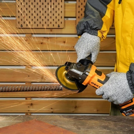 Углошлифовальная машина DEKO DKAG20-125, 2х4.0 Ач - фото 5