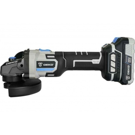Углошлифовальная машина бесщеточная DEKO DKAG20 (063-4027) - фото 3