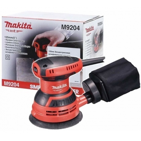 Эксцентриковая шлифмашина Makita M9204 240Вт D125 - фото 8