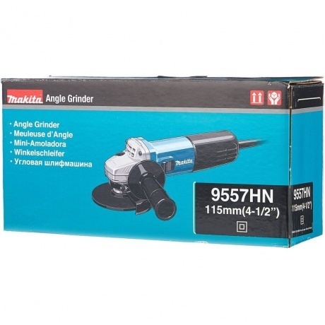 Углошлифовальная машина Makita 9557HNRK - фото 6