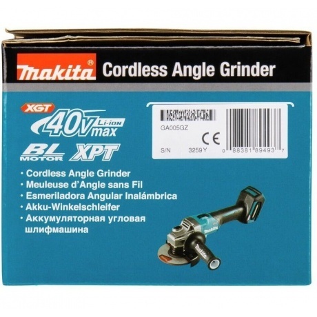Углошлифовальная машина Makita GA005GZ - фото 17