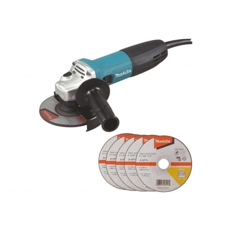 Углошлифовальная машина Makita GA5030RX9 720Вт 11000обмин резшпинM14 d125мм 9066₽