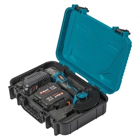 Машина шлифовальная угловая аккумуляторная Bort BWS-21Li - фото 5