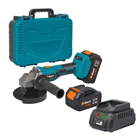 Машина шлифовальная угловая аккумуляторная Bort BWS-21Li - фото 6