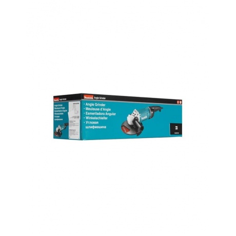 Углошлифовальная машина Makita GA9070X1 2800Вт 6600об/мин рез.шпин.:M14 d=230мм - фото 10