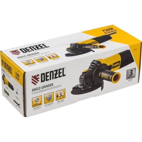 Машина шлифовальная угловая Denzel AG115-750 - фото 18