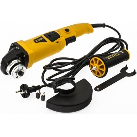 Машина шлифовальная угловая Denzel AG125-1100A - фото 8