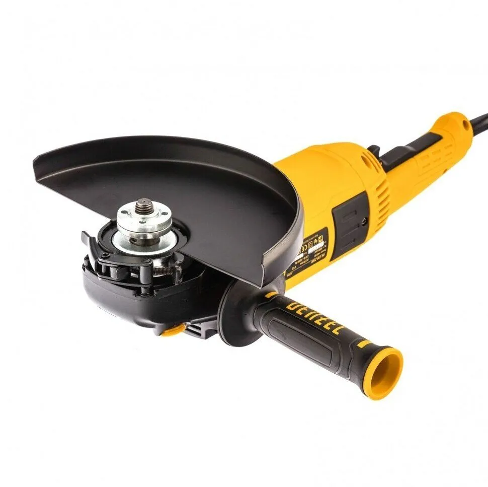 Машина шлифовальная угловая AG230-2400, 2400 Вт, 230 мм, 6000 об/мин// Denzel - фото 11