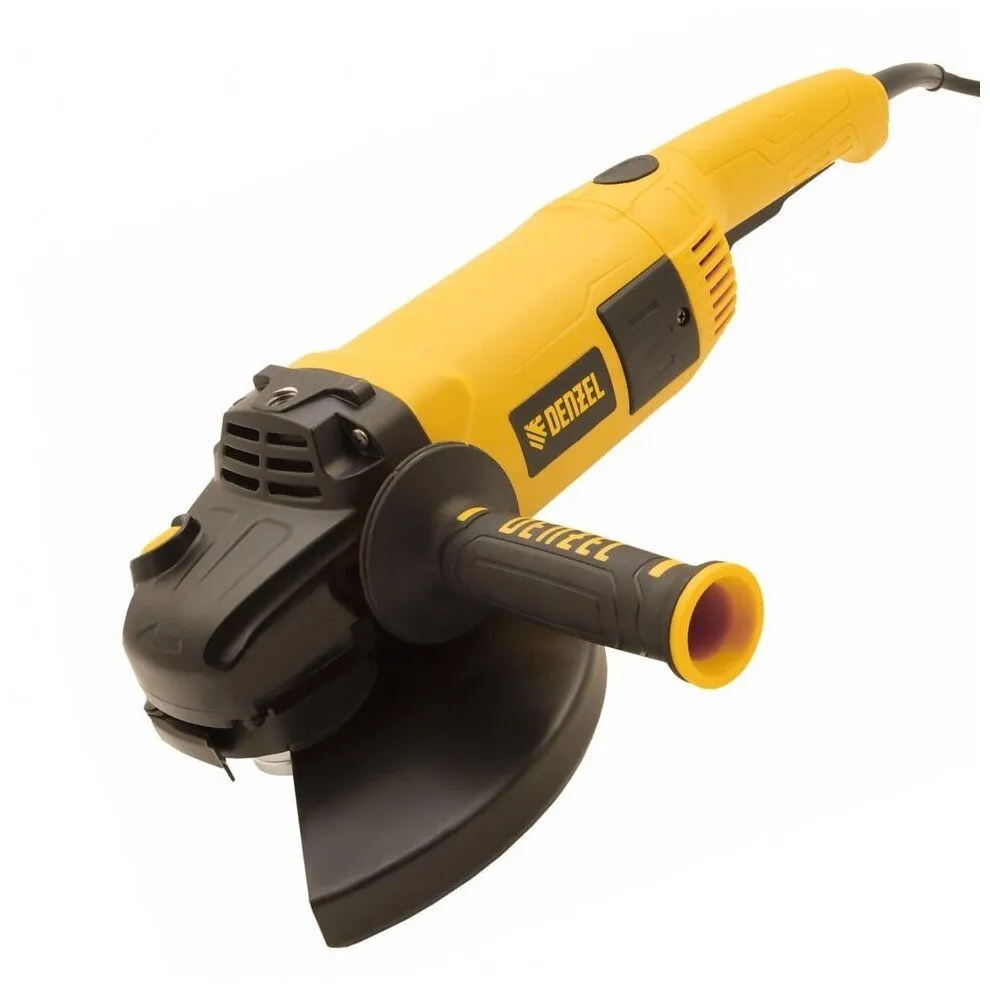 Машина шлифовальная угловая AG230-2400, 2400 Вт, 230 мм, 6000 об/мин// Denzel - фото 1