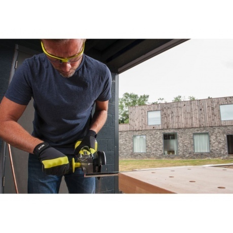 Углошлифмашина бесщеточная Ryobi One+ R18AG7-0 (5133002852) - фото 5