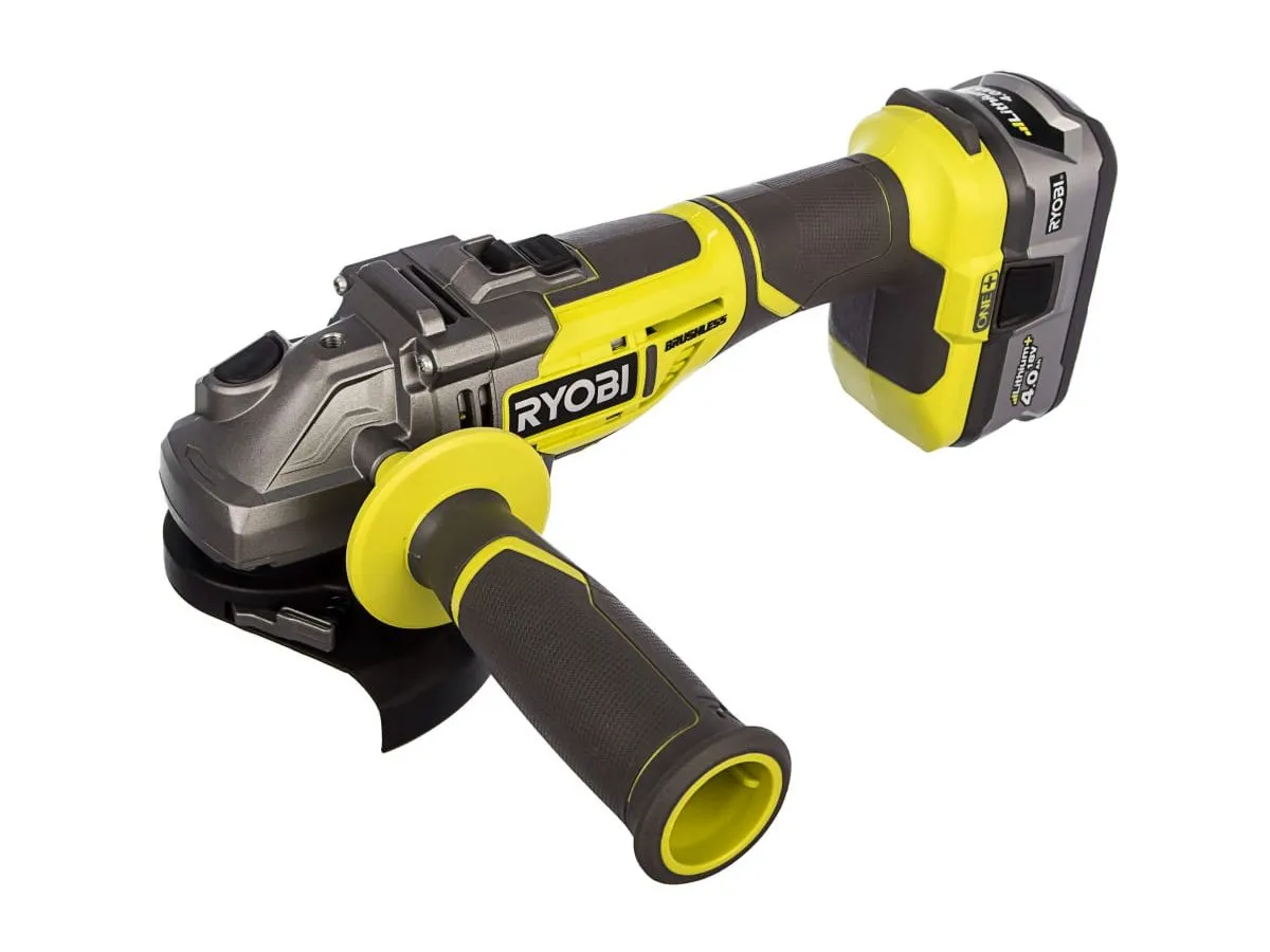 Бесщеточная углошлифмашина R18AG7-140S 5133004231 Ryobi One+ - фото 2
