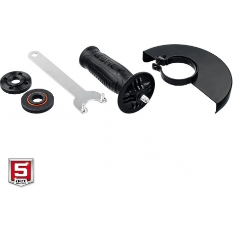 ЗУБР  1000 Вт, d125 мм, УШМ (УШМ-125-1005) - фото 4