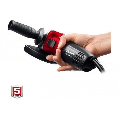 ЗУБР  1000 Вт, d125 мм, УШМ (УШМ-125-1005) - фото 5