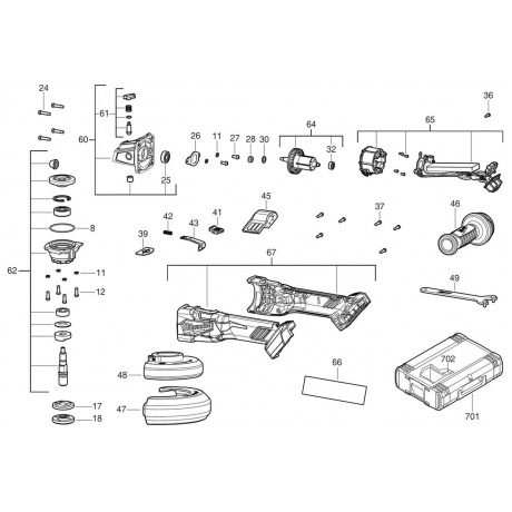 Угловая шлифмашина Milwaukee M18 FSAGV125XB-0X FUEL (4933478436) - фото 5