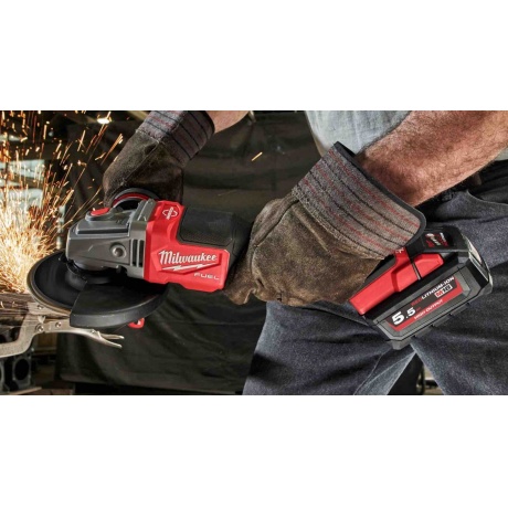 Угловая шлифмашина Milwaukee M18 FSAGV125XPDB-0X FUEL (4933478437) - фото 4