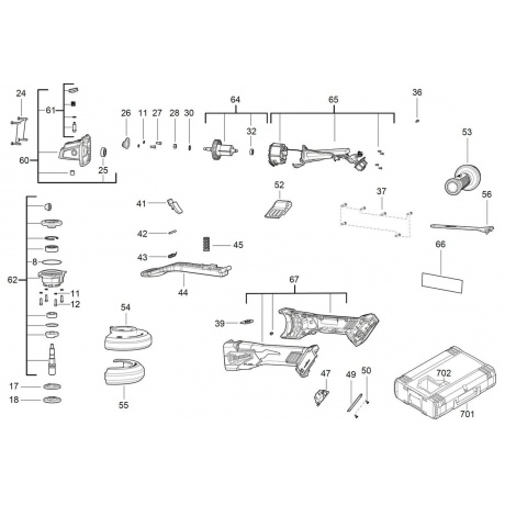 Угловая шлифмашина Milwaukee M18 ONEFSAG125XPDB-0X FUEL (4933478434) - фото 8