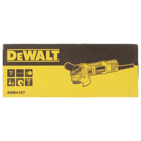 Угловая шлифмашина DeWalt DWE4157 (DWE4157-QS) - фото 6