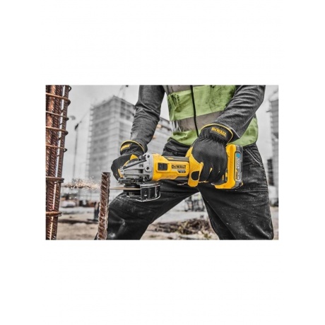Углошлифовальная машина DeWalt DCG405P2-QW 9000об/мин рез.шпин.:M14 d=125мм жестк.кейс - фото 9