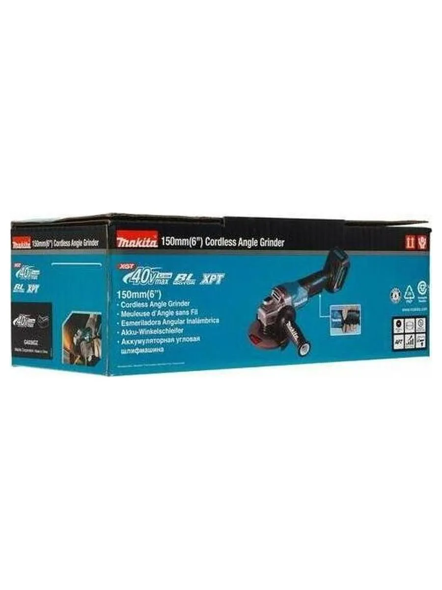 Углошлифовальная машина Makita GA036GZ 8500об/мин рез.шпин.:M14 d=150мм - фото 14