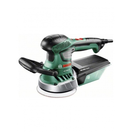 Эксцентриковая шлифмашина Bosch PEX 400 AE 350Вт D125ммжестккейс 06033A4000 15500₽