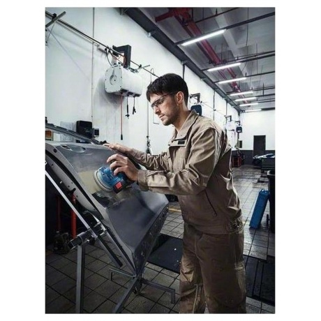 Эксцентриковая шлифмашина Bosch GEX 185-Li D125мм аккум. (06013A5020) - фото 11