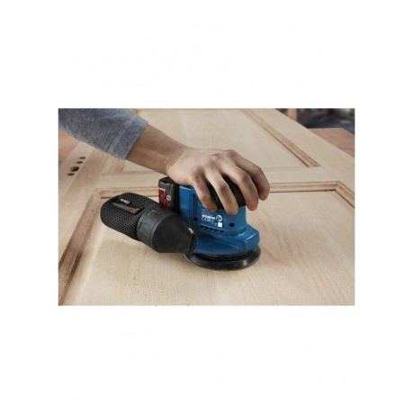 Эксцентриковая шлифмашина Bosch GEX 185-Li D125мм аккум. (06013A5020) - фото 6