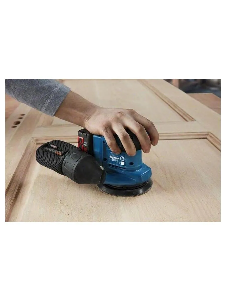 Эксцентриковая шлифмашина Bosch GEX 185-Li D125мм аккум. (06013A5020) - фото 6