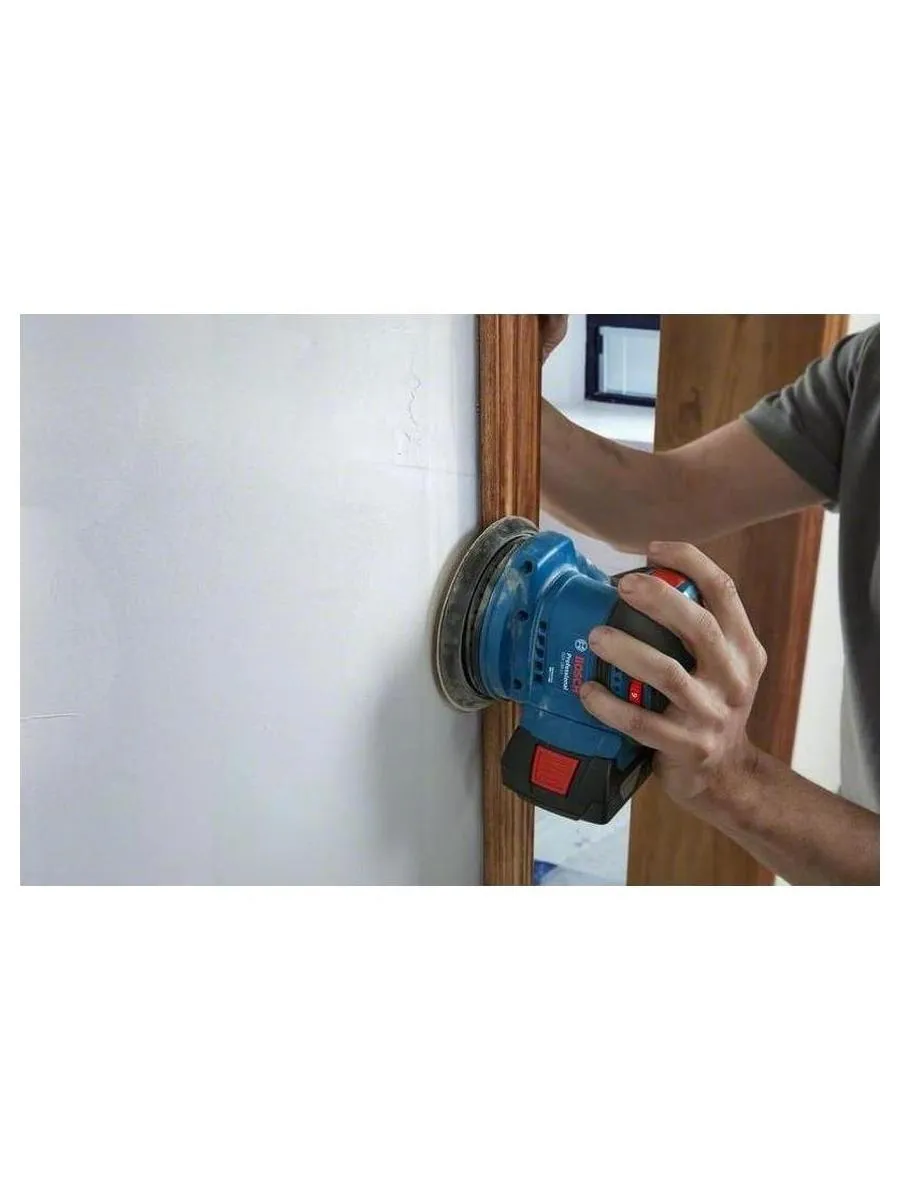 Эксцентриковая шлифмашина Bosch GEX 185-Li D125мм аккум. (06013A5020) - фото 8